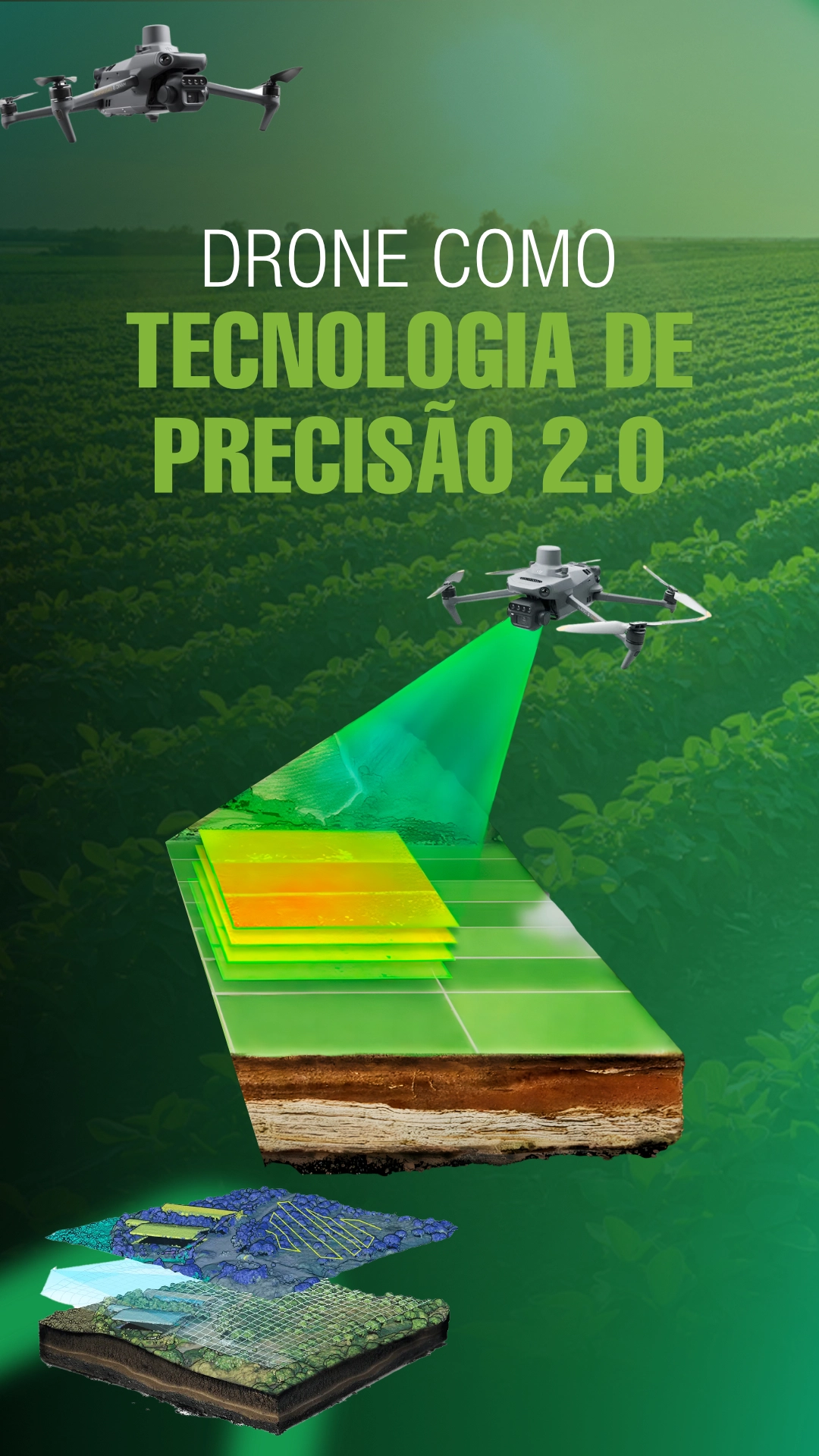 DRONE COMO TECNOLOGIA DE PRECISÃO